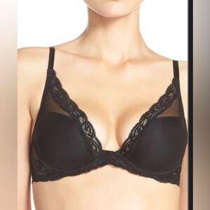 Elegant Black Lace Bra